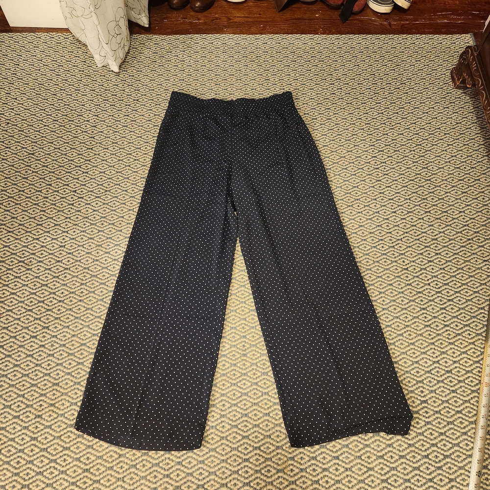 Michael Kors N Wide Leg Pants with Polka Dots